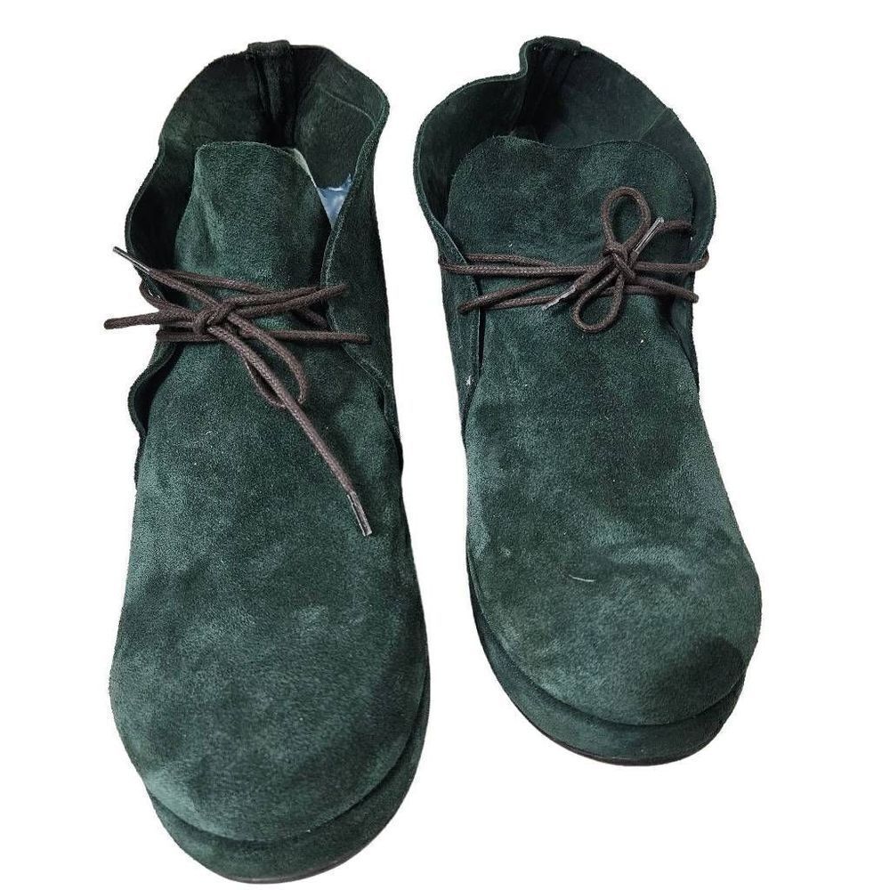 Fausto Santini green boots